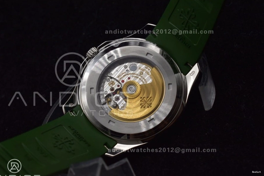 5168G Green 1:1 Green ZF SS Rubber Dial On Aquanaut Strap Best Edition 42mm 324CS 0109